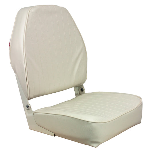 Asiento plegable con respaldo alto Springfield - Blanco [1040649]