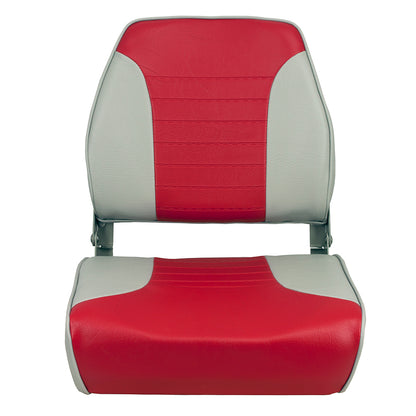 Asiento plegable Springfield Economy multicolor - Gris/Rojo [1040655]