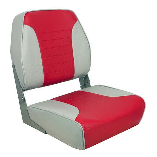 Asiento plegable Springfield Economy multicolor - Gris/Rojo [1040655]