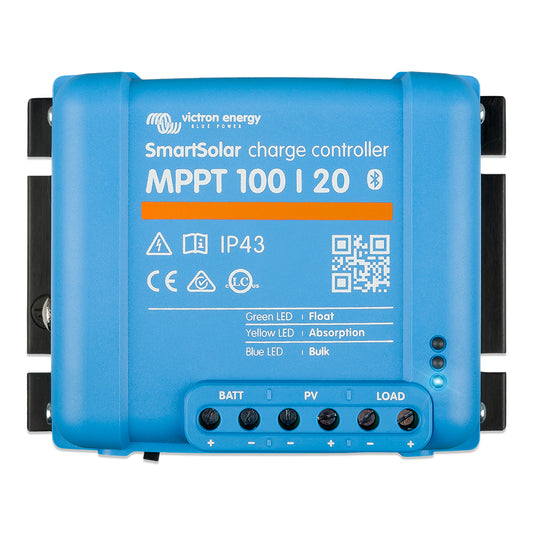 Victron SmartSolar MPPT 100/20 - Hasta 48 VCC - Aprobado por UL [SCC110020160R]