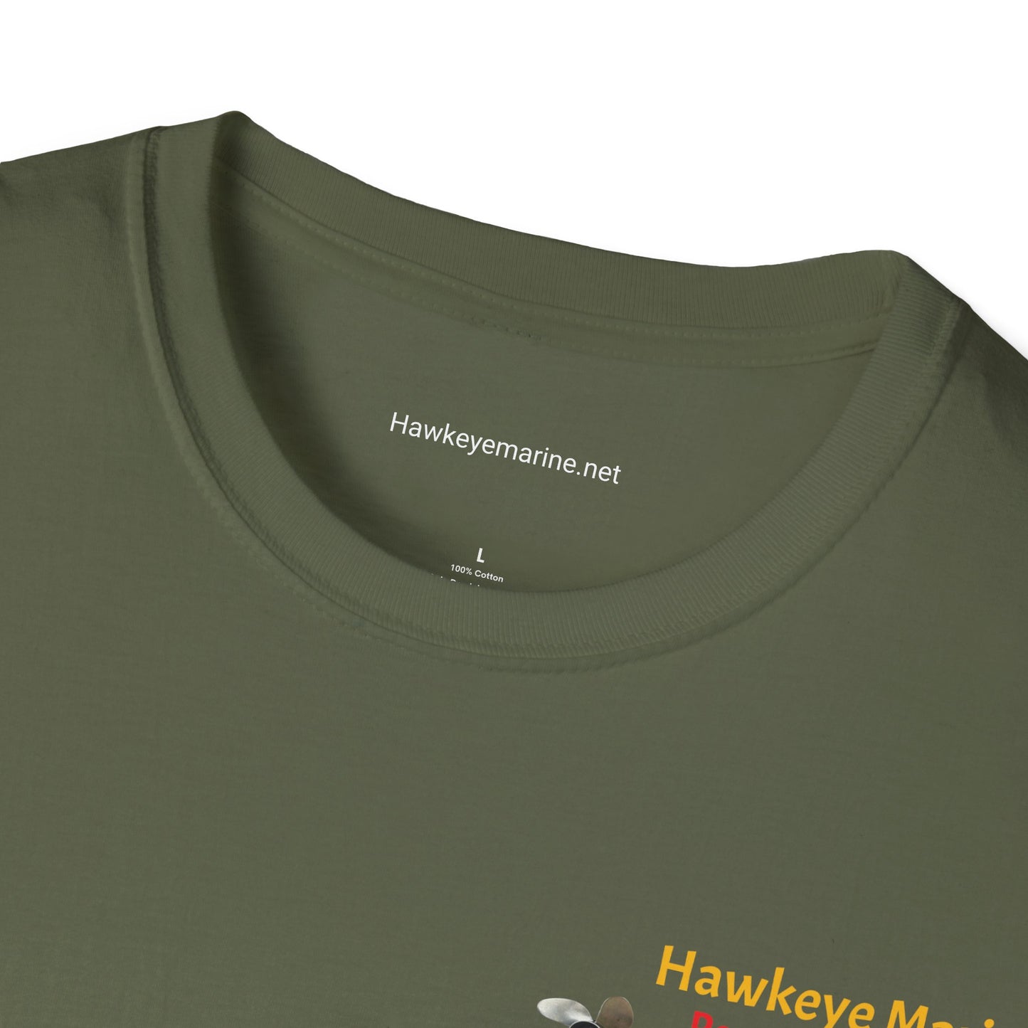 Hawkeye Marine - two boats Unisex Softstyle T-Shirt