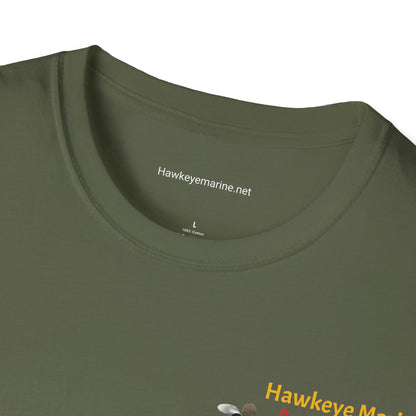 Hawkeye Marine - two boats Unisex Softstyle T-Shirt