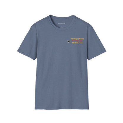 Hawkeye Marine - two boats Unisex Softstyle T-Shirt
