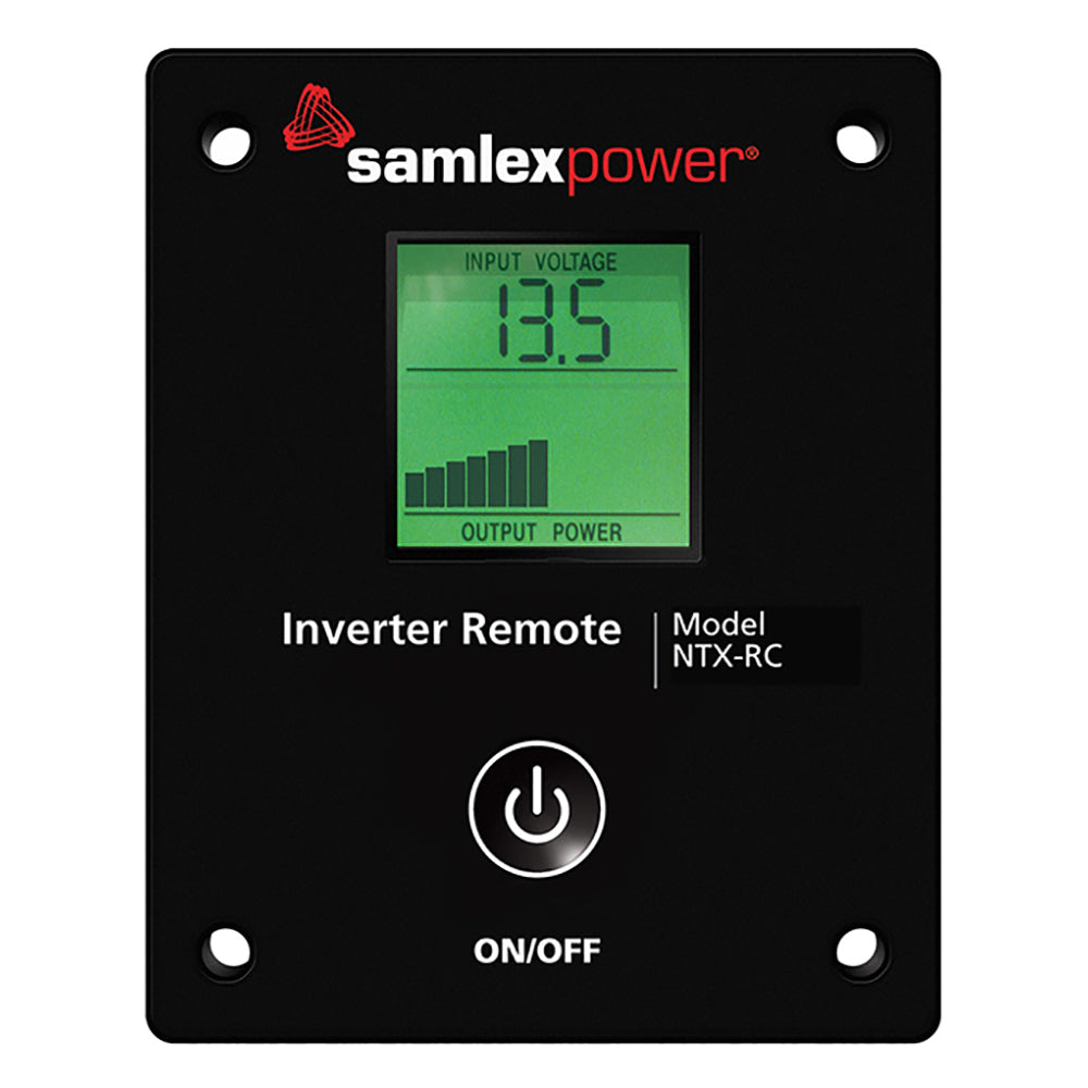 Control remoto Samlex NTX-RC con pantalla LCD para inversores NTX [NTX-RC]