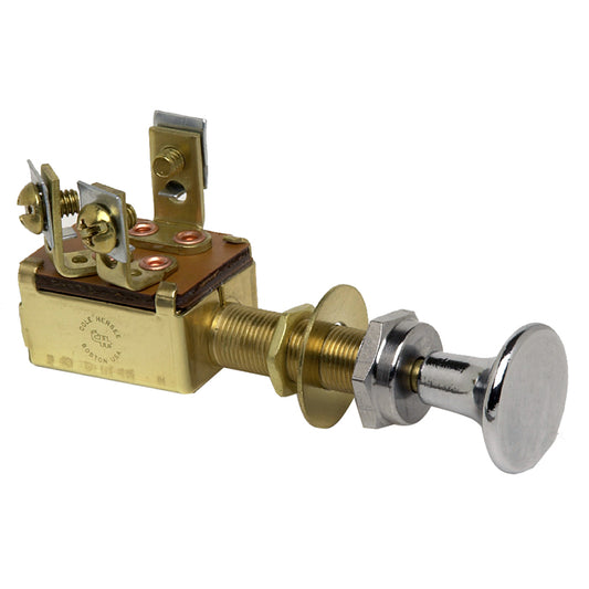 Cole Hersee Interruptor push-pull DPTT 3 posiciones apagado-encendido [M-476-BP]