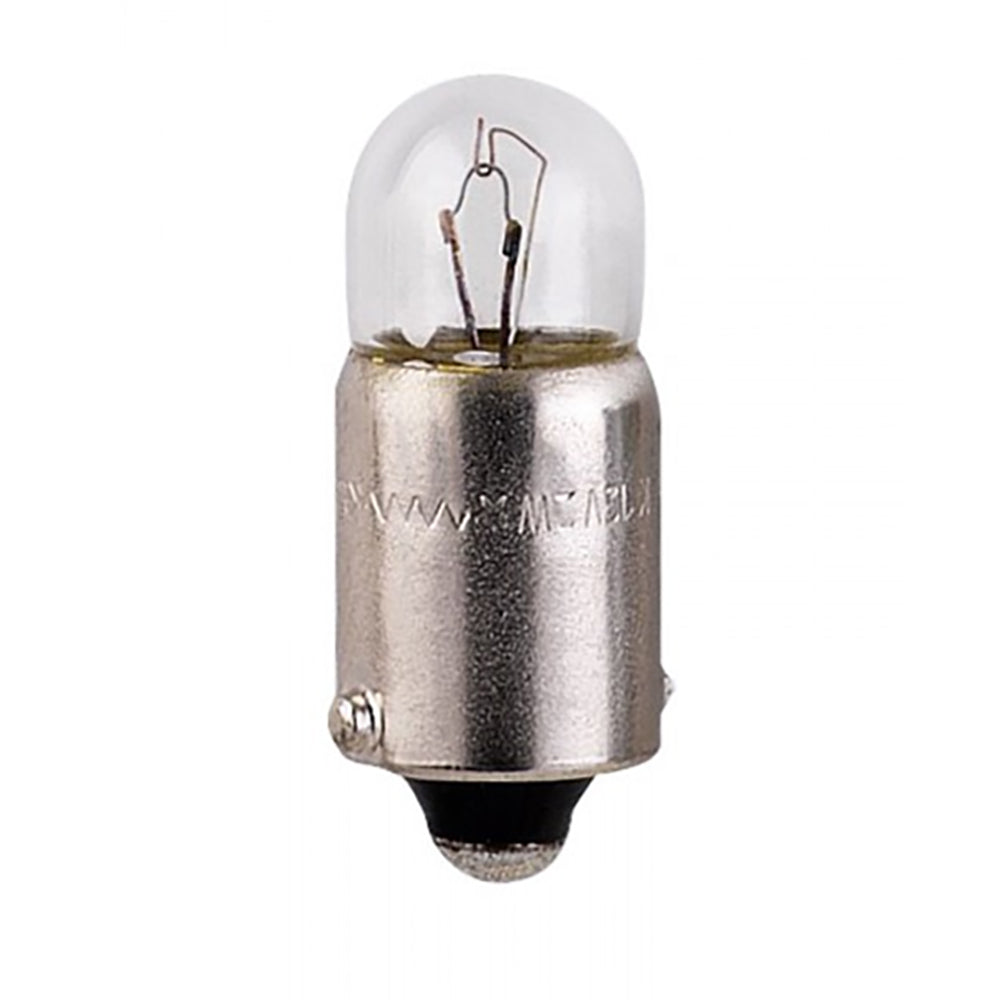 VDO Tipo B - Bombilla con base de metal blanco - 12 V - Paquete de 4 [600-804]