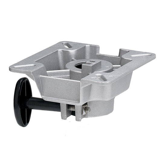 Attwood SWIVL-EZE LakeSport Soporte de asiento de 2-3/8" con control de fricción - Aluminio [818440]