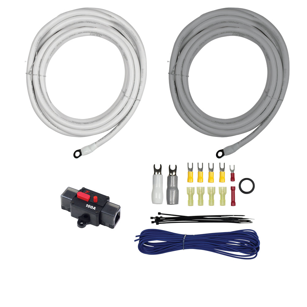 T-Spec V10-2041 Kit de cableado de amplificador de calibre 4 - 20 (6,1 M) [V10-2041]
