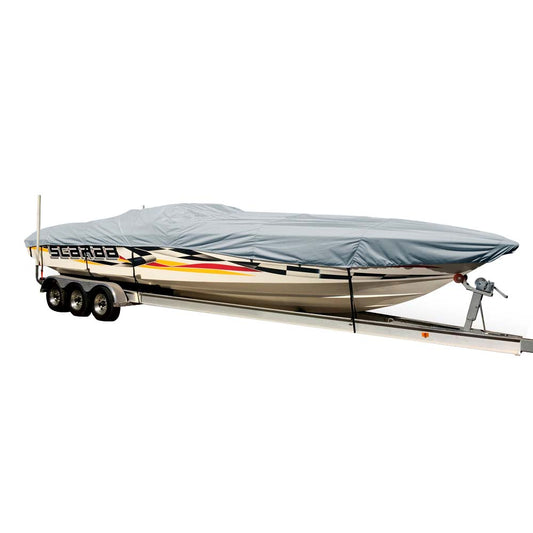 Carver Sun-DURA Funda para barco diseñada para adaptarse f/29,5 barcos estilo rendimiento - Gris [74329S-11]