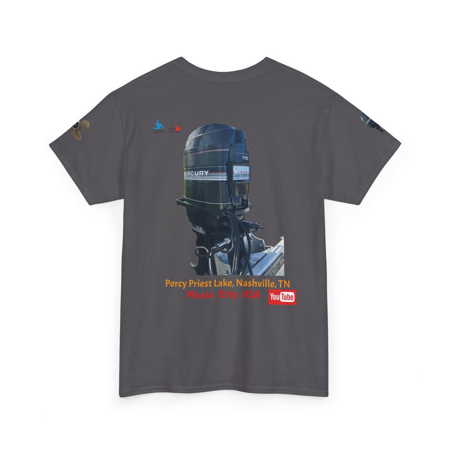 Hawkeye Marine Mercury printed -Unisex Heavy Cotton Tee