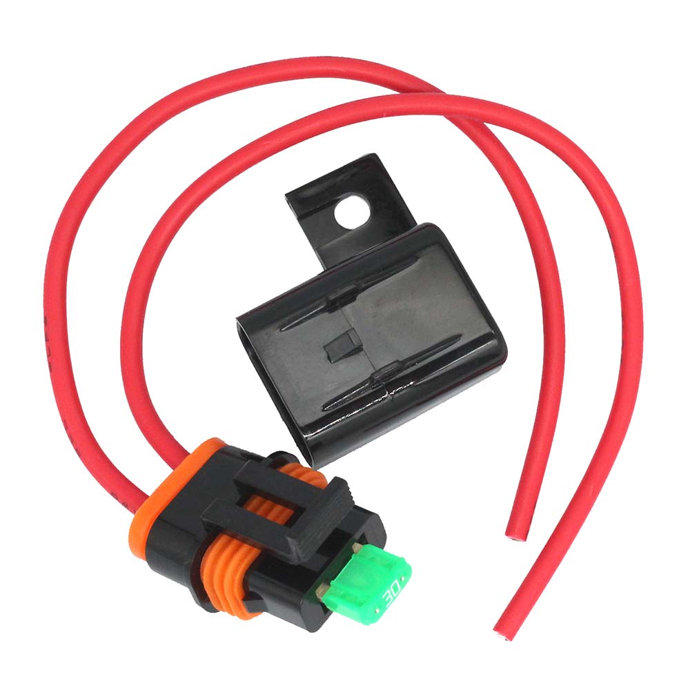 Portafusibles mini sellado de alta resistencia Cole Hersee - 30 A - 12 AWG [FHMS200-BP]