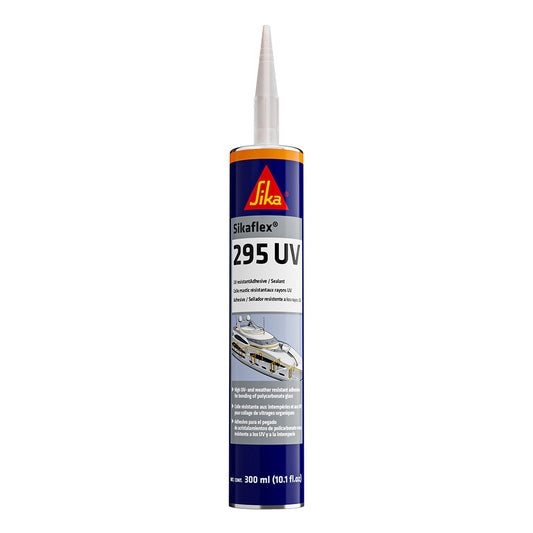 Sika Sikaflex 295 UV - Blanco - Tubo de 10 oz con boquilla [769]