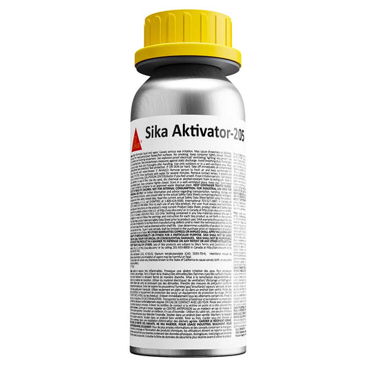 Sika Aktivator-205 Botella transparente de 250 ml [108616]