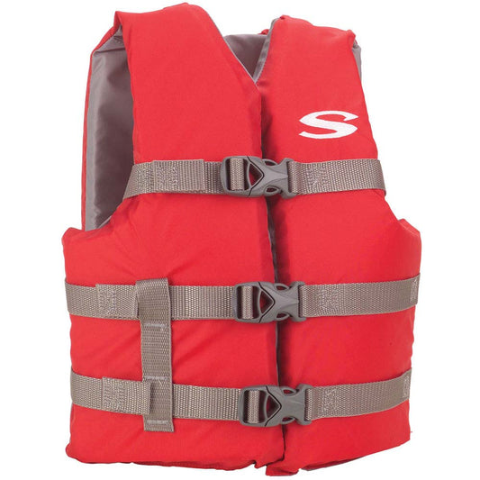 Chaleco salvavidas Stearns Youth Classic Vest - 50-90 lbs - Rojo/Gris [2159436]