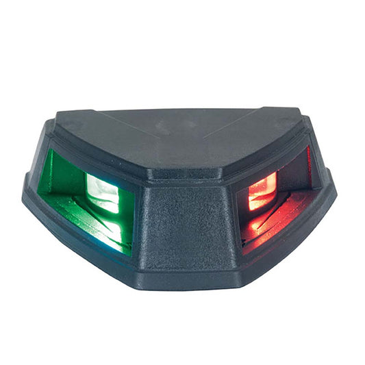 Luz de navegación LED bicolor Perko de 12 V - Negro [0655001BLK]