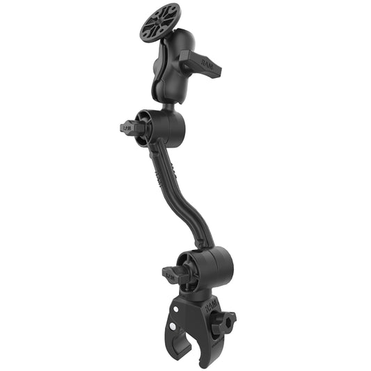 RAM Mount RAM Tough-Claw w/Ratchet Extension Arm  Double Ball Mount [RAP-418-400-PA-202U]