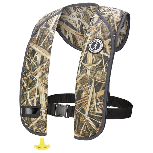 PFD inflable Mustang MIT 100 - Hojas de césped Mossy Oak Shadow - Manual [MD2014C3-261-0-202]