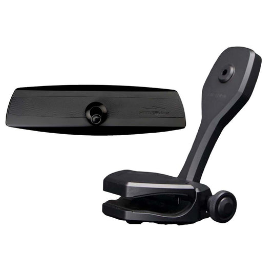 PTM Edge Mirror/Bracket Kit w/VR-140 Elite Mirror  ZXR-361 (Black) [P12848-1361TEBBK]