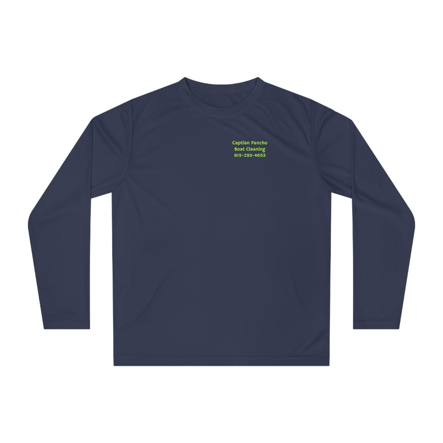 Pancho Performance Long Sleeve Shirt — Boat Cleaning for my friend Pancho Tee