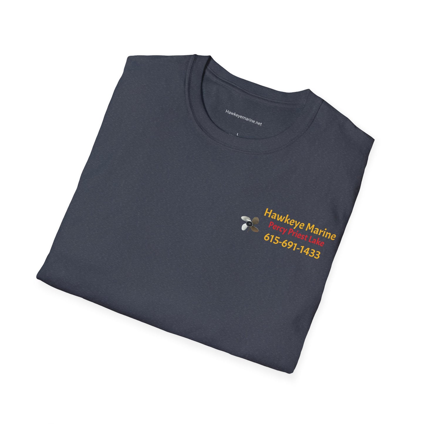Hawkeye Marine - two boats Unisex Softstyle T-Shirt
