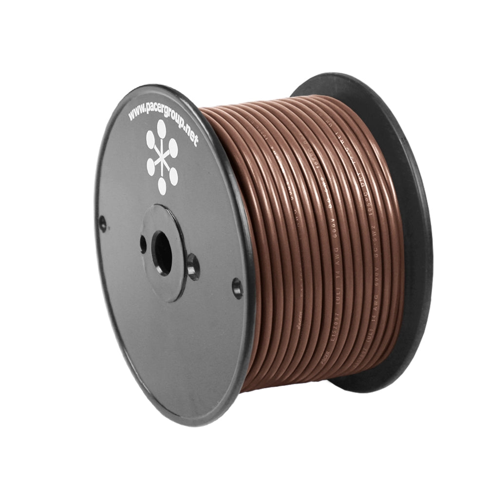 Pacer Brown 18 AWG Primary Wire - 100  [WUL18BR-100]