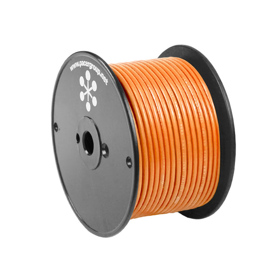 Cable primario Pacer naranja 18 AWG - 100 [WUL18OR-100]