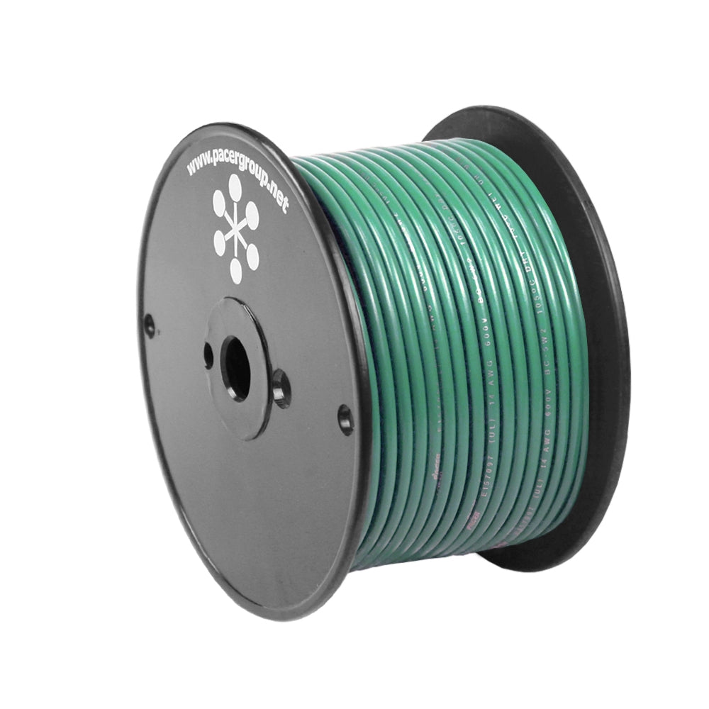 Cable primario verde Pacer de 18 AWG - 100 [WUL18GN-100]