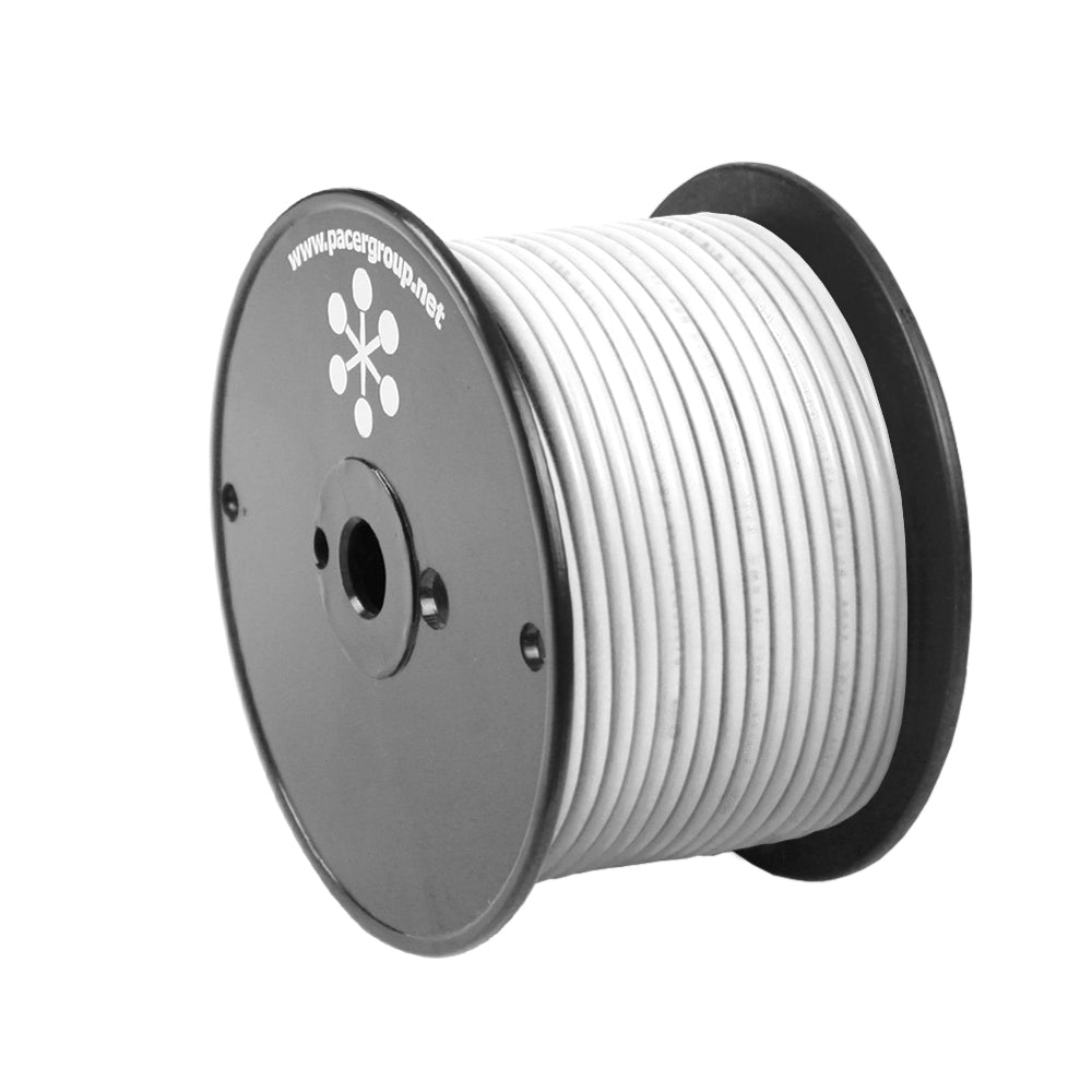 Pacer White 18 AWG Primary Wire - 100  [WUL18WH-100]