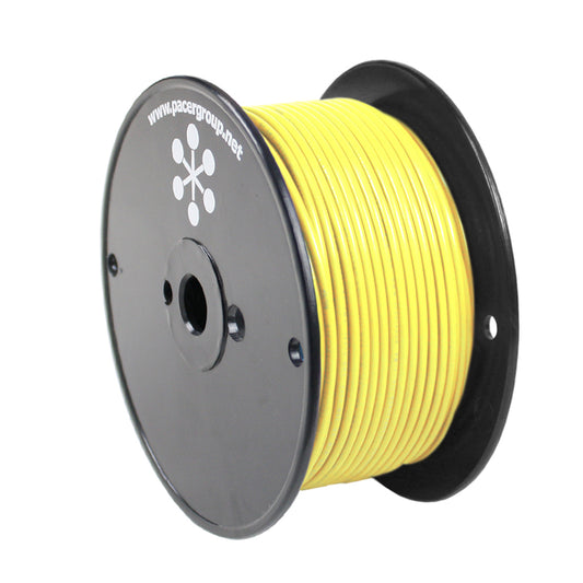 Cable primario amarillo Pacer de 18 AWG - 250 [WUL18YL-250]