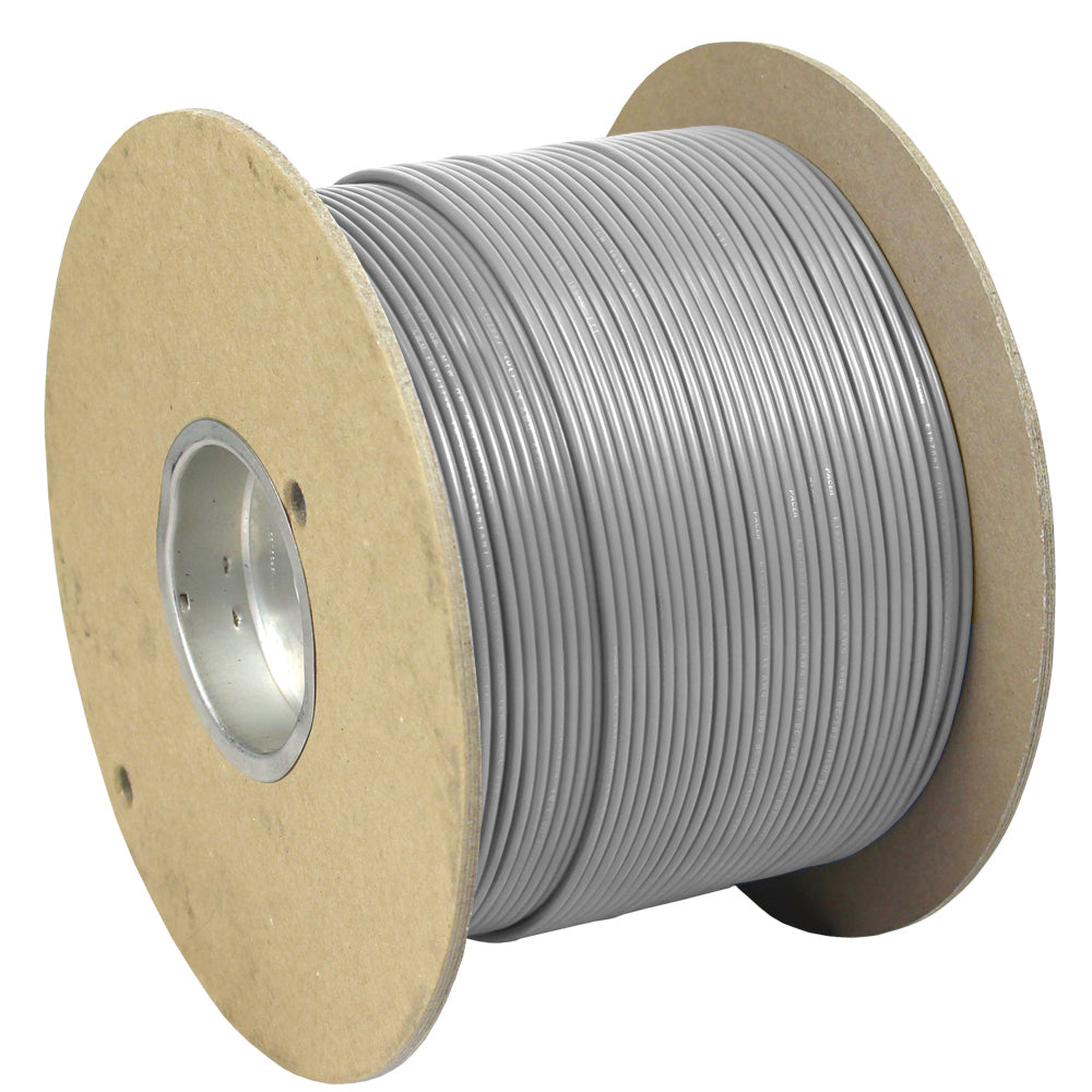 Pacer Grey 18 AWG Primary Wire - 1,000  [WUL18GY-1000]