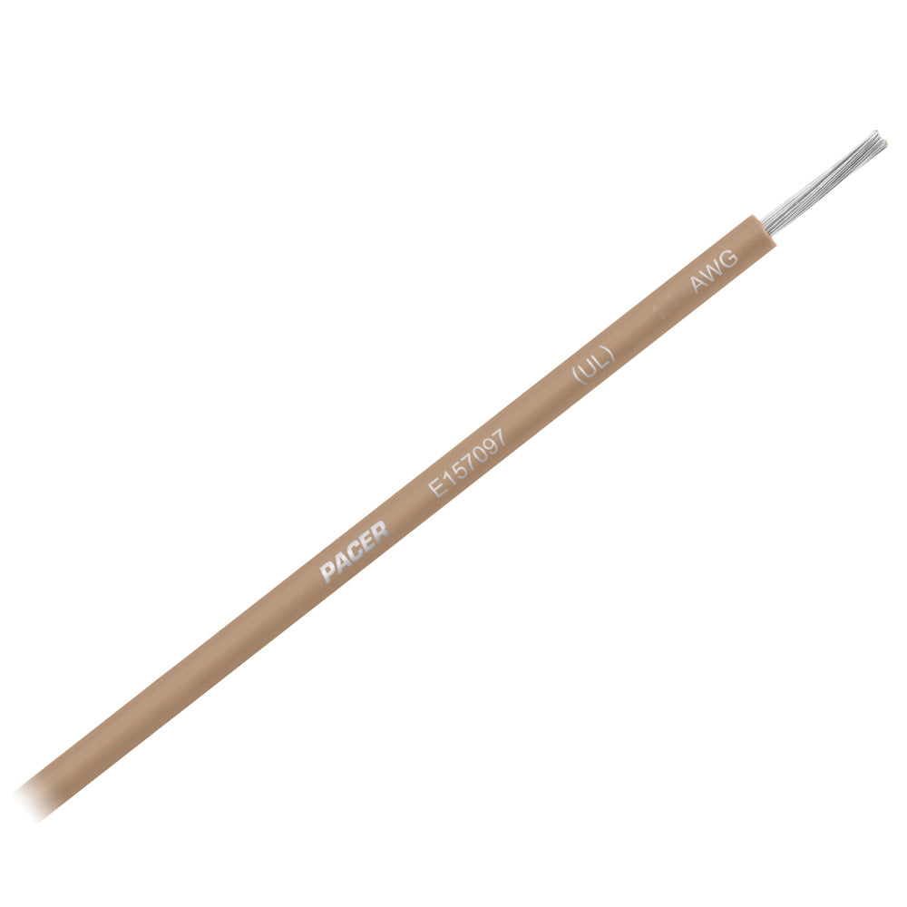 Pacer Tan 16 AWG Primary Wire - 25  [WUL16TN-25]