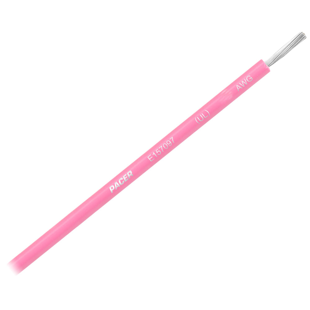 Pacer Pink 16 AWG Primary Wire - 25  [WUL16PK-25]