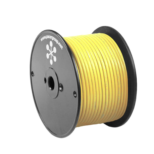 Cable primario amarillo Pacer de 16 AWG - 100 [WUL16YL-100]
