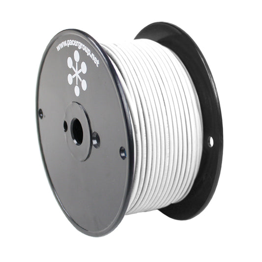 Cable primario Pacer blanco de 16 AWG - 250 [WUL16WH-250]