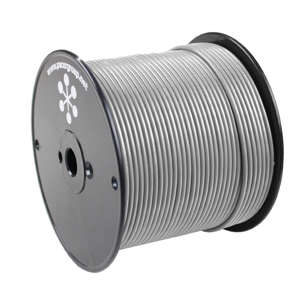 Pacer Grey 16 AWG Primary Wire - 500  [WUL16GY-500]