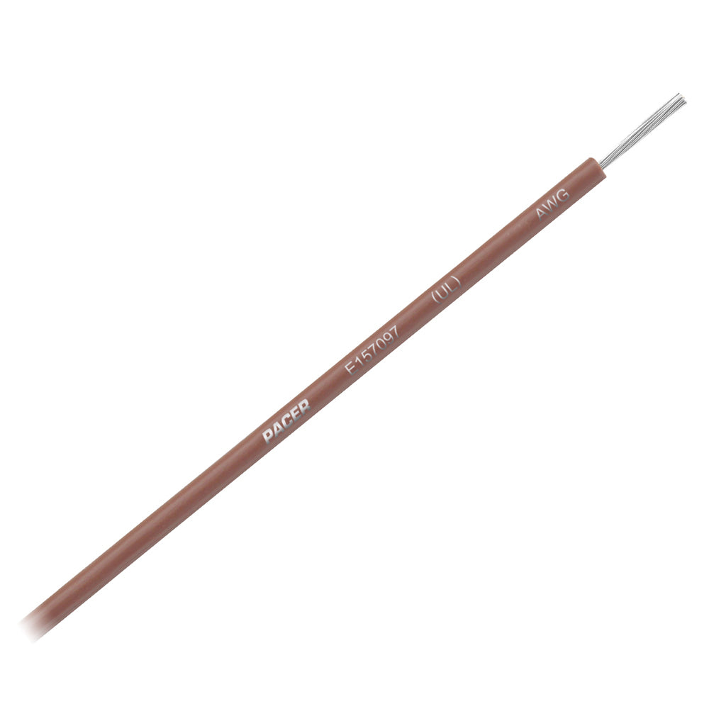 Pacer Brown 14 AWG Primary Wire - 25  [WUL14BR-25]