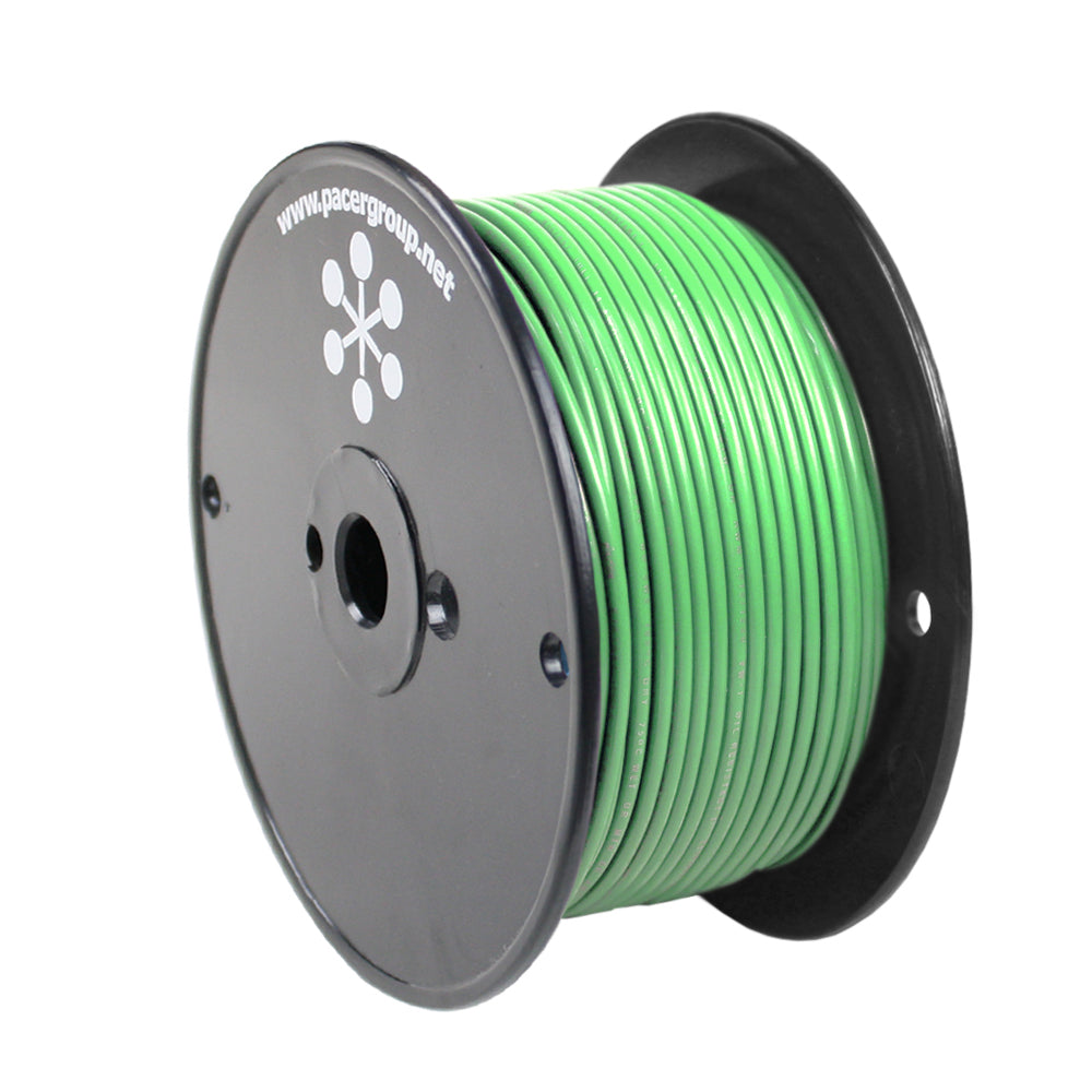 Pacer Light Green 14 AWG Primary Wire - 250  [WUL14LG-250]