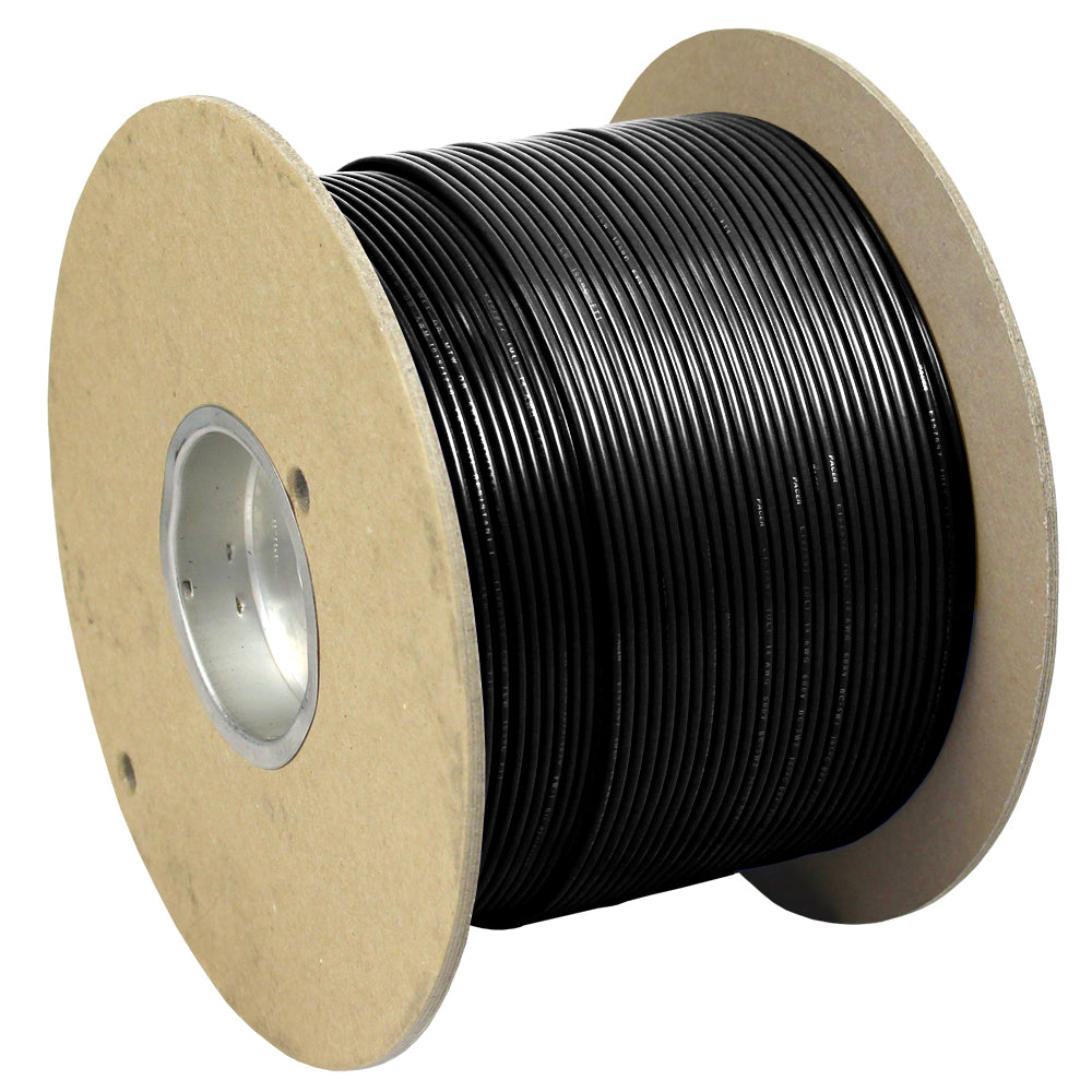 Pacer Black 14 AWG Primary Wire - 1,000  [WUL14BK-1000]