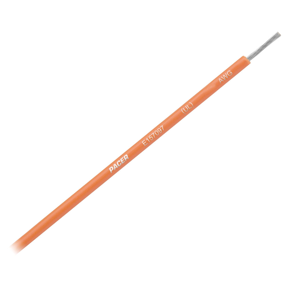 Pacer Orange 12 AWG Primary Wire - 25  [WUL12OR-25]