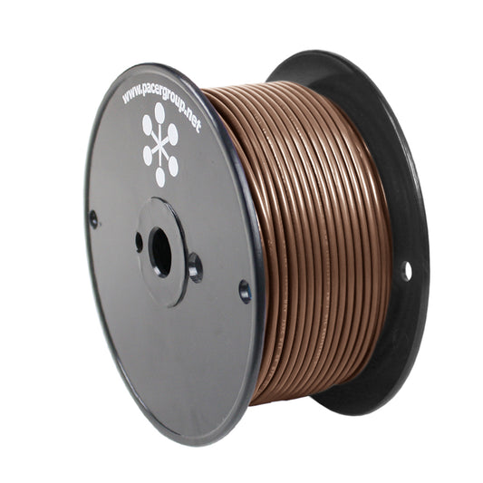 Pacer Brown 12 AWG Primary Wire - 250  [WUL12BR-250]