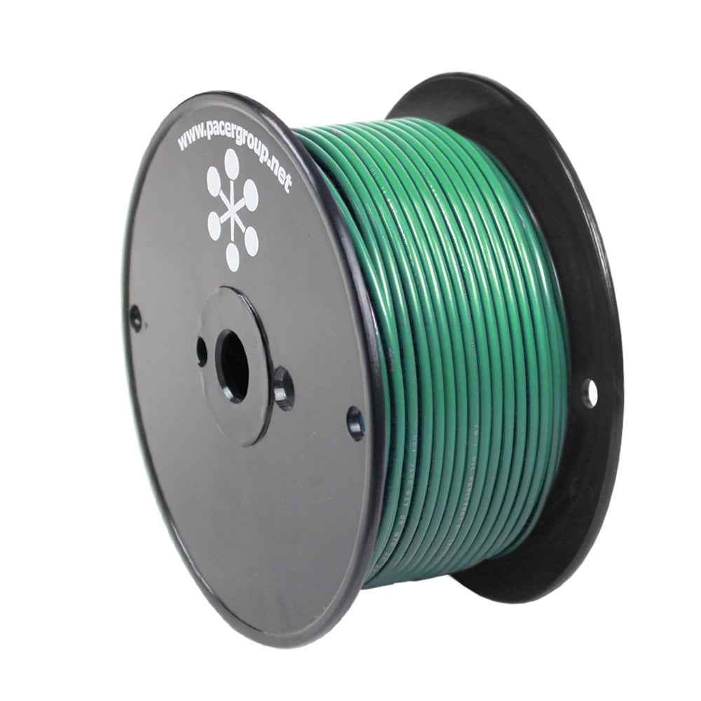 Pacer Green 12 AWG Primary Wire - 250  [WUL12GN-250]