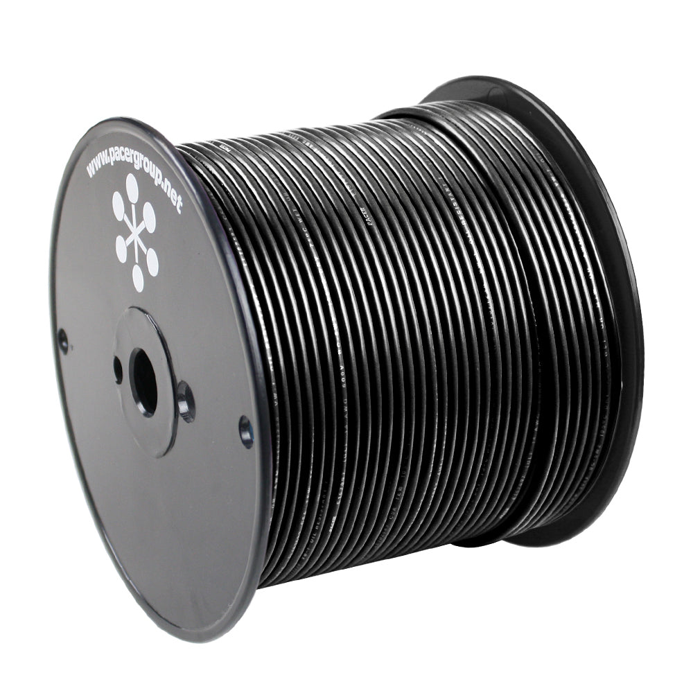 Pacer Black 12 AWG Primary Wire - 500  [WUL12BK-500]