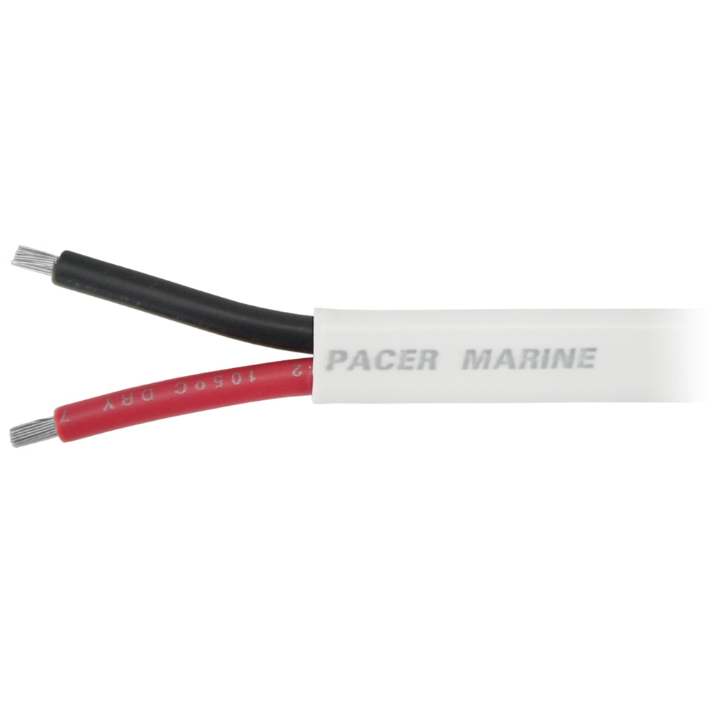 Pacer 16/2 AWG Duplex Cable - Flat Cable - Red/Black - 500' [W16/2DC-500]