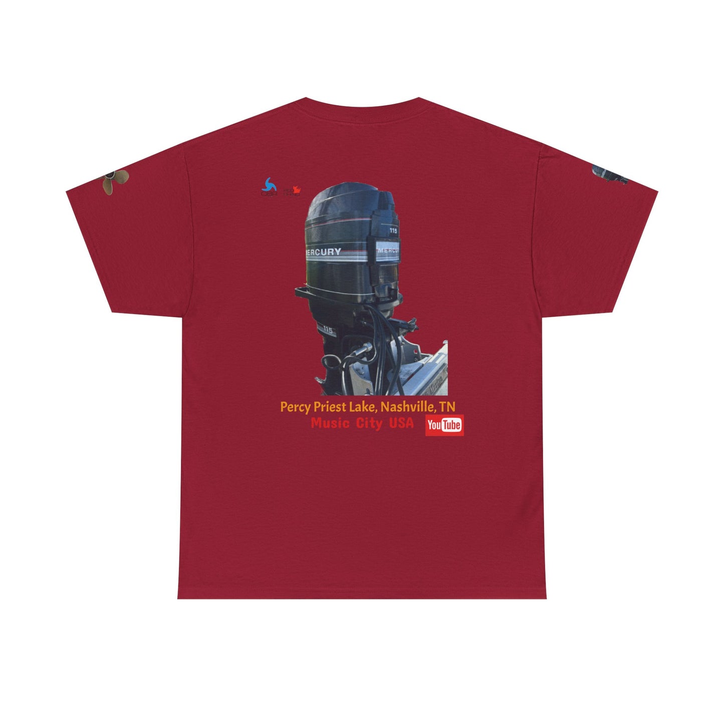 Hawkeye Marine Mercury printed -Unisex Heavy Cotton Tee