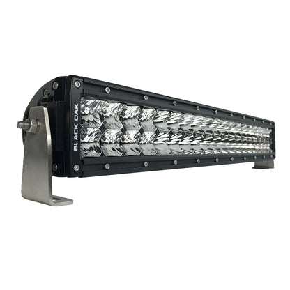 Black Oak Pro Series Barra de luces curvada de doble fila combinada de 20" - Negro [20CC-D5OS]