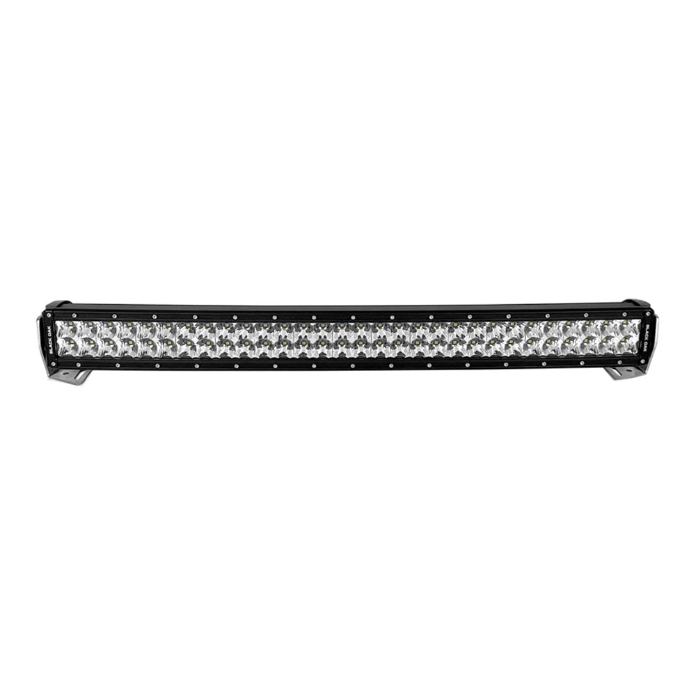 Barra de luces combinada de doble fila curvada Black Oak Pro Series de 30" - Negra [30CC-D5OS]