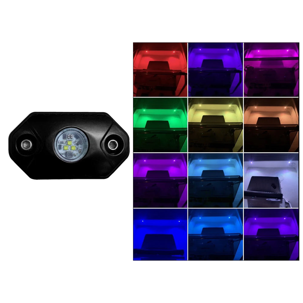 Luz decorativa Black Oak Rock - RGB - Carcasa negra [RL-RGB]