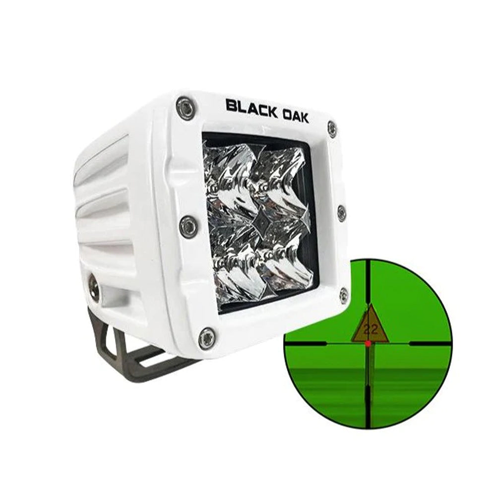 Luz infrarroja Black Oak Pro Series de 2" y 850 nm - Blanco [2MIR-POD850]