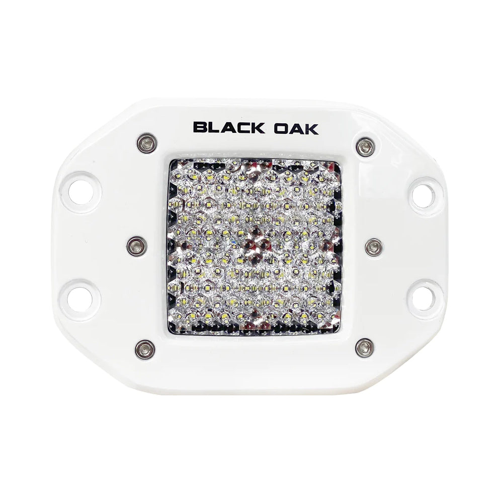 Luz difusa empotrada de 2" Black Oak Pro Series - Blanco [2DM-FPOD10CR]