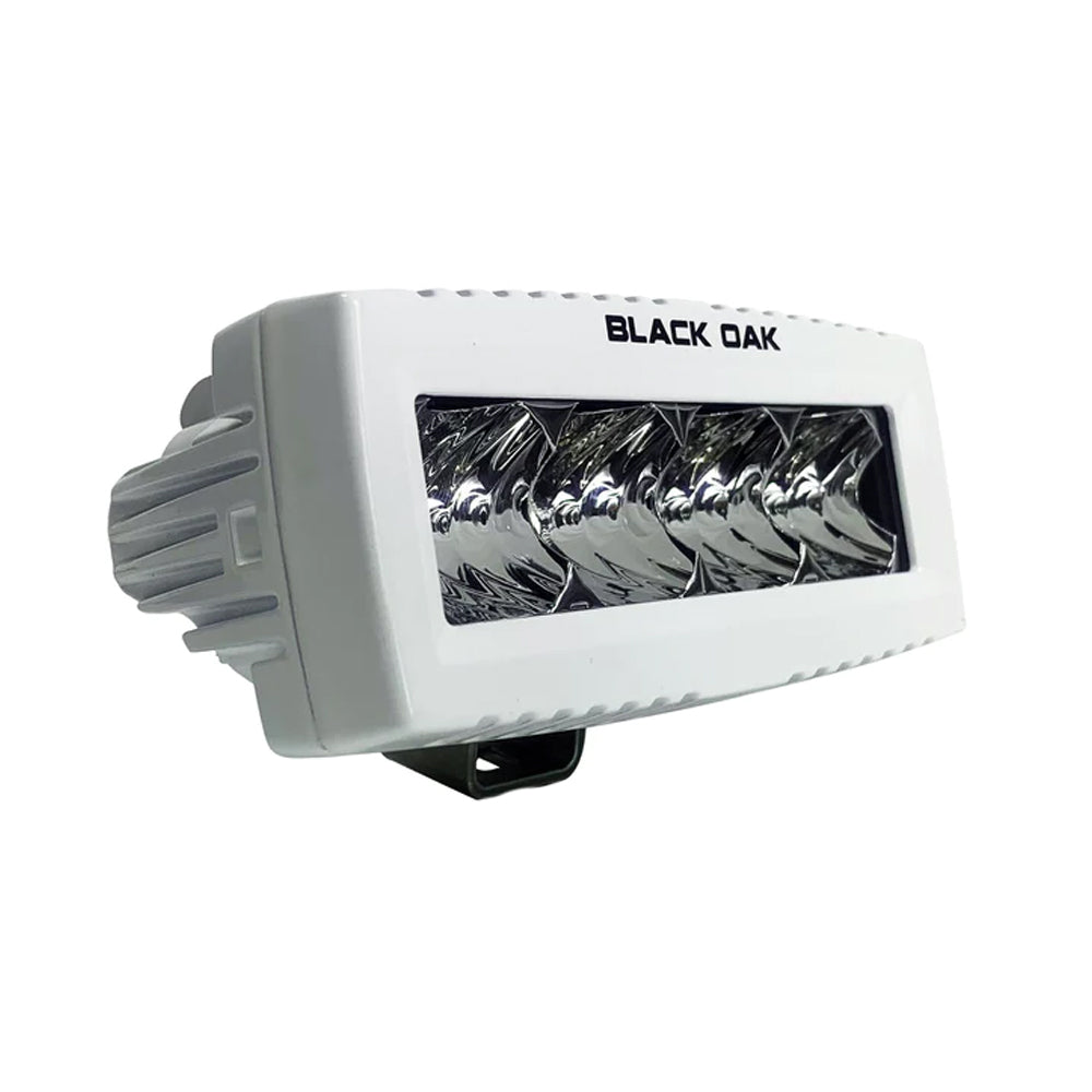Inundación de luz esparcidora de 4" Black Oak Pro Series - Blanco [4MS-F]